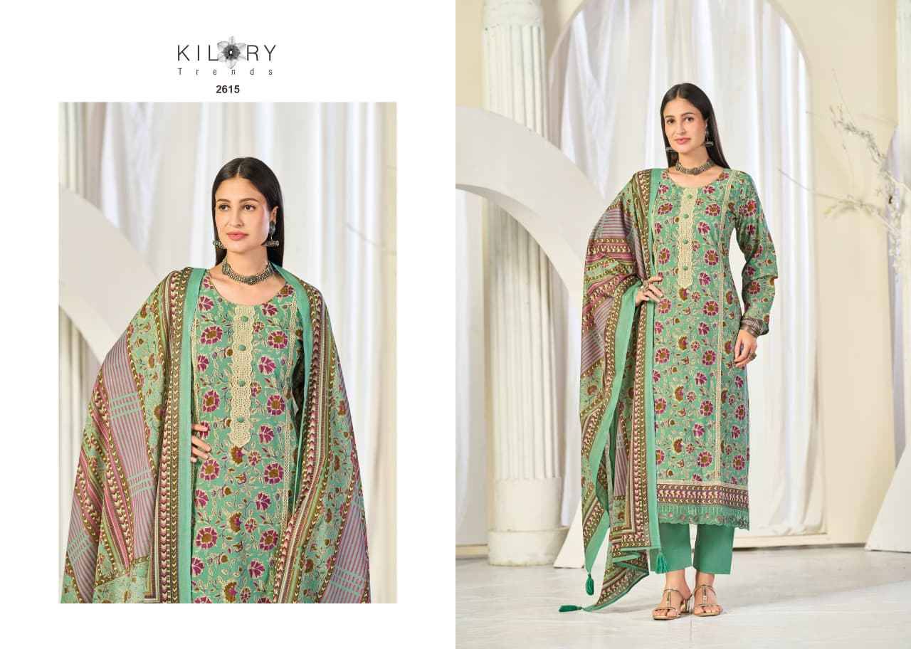 SAJNI By KILORY TRENDS 2611 to 2616 Series Beautiful Festive Suits Colorful Stylish Fancy Casual Wear & Ethnic Wear PURE LAWN COTTON Dresses At Wholesale Price